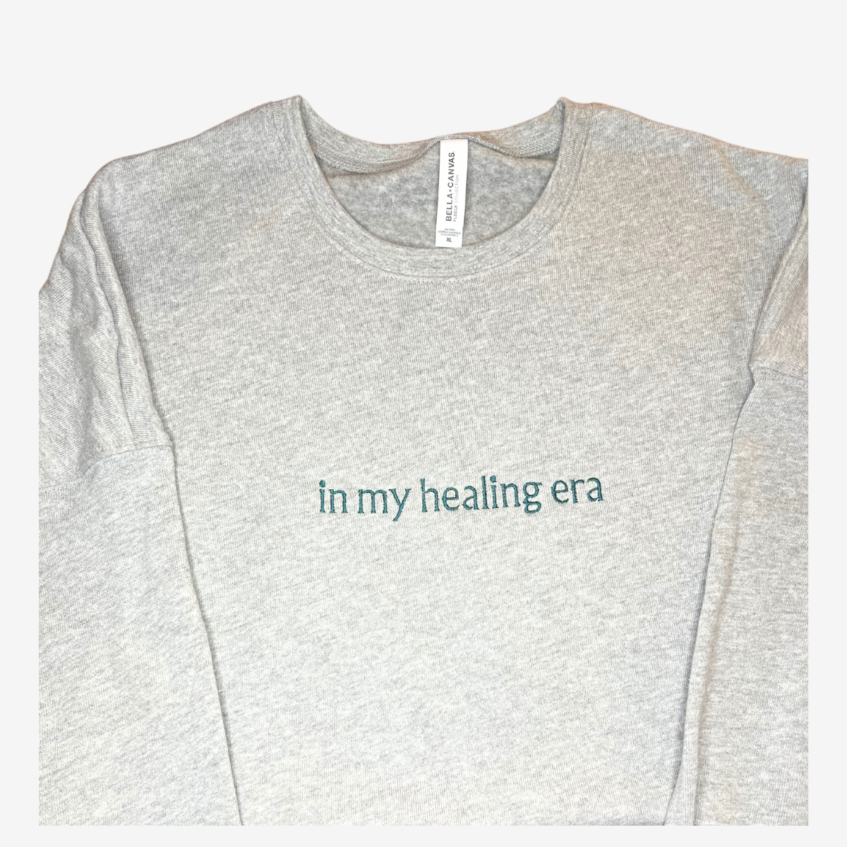 In My Healing Era Embroidered Sweatshirt