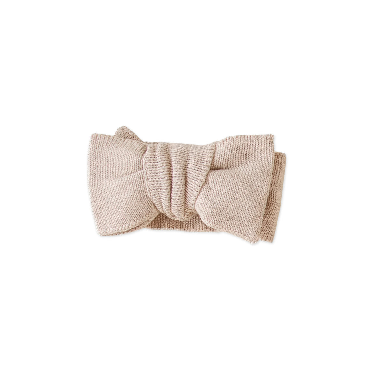 Knit Bow Headband - Fawn