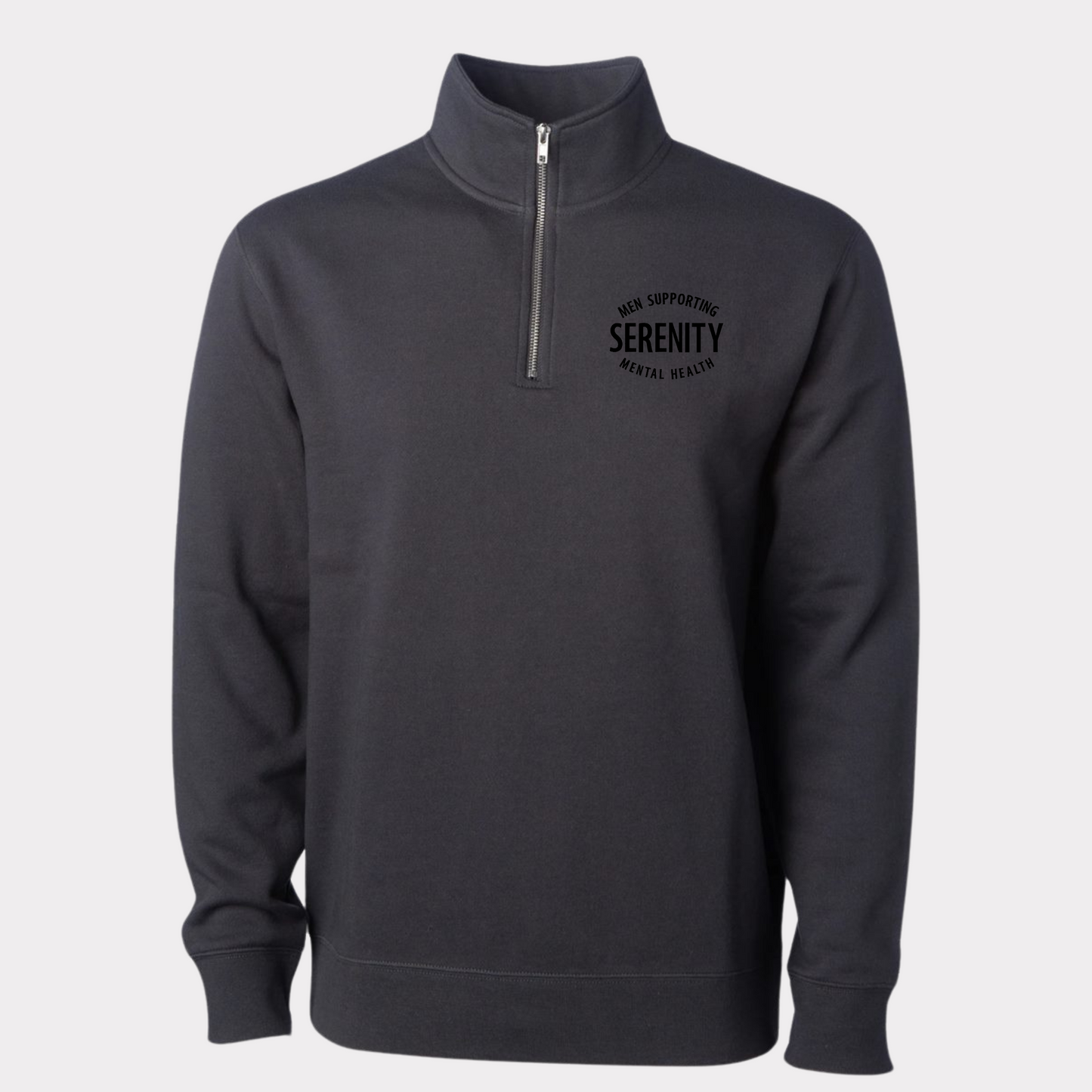 Men's Mental Health Midweight Embroidered Quarter Zip