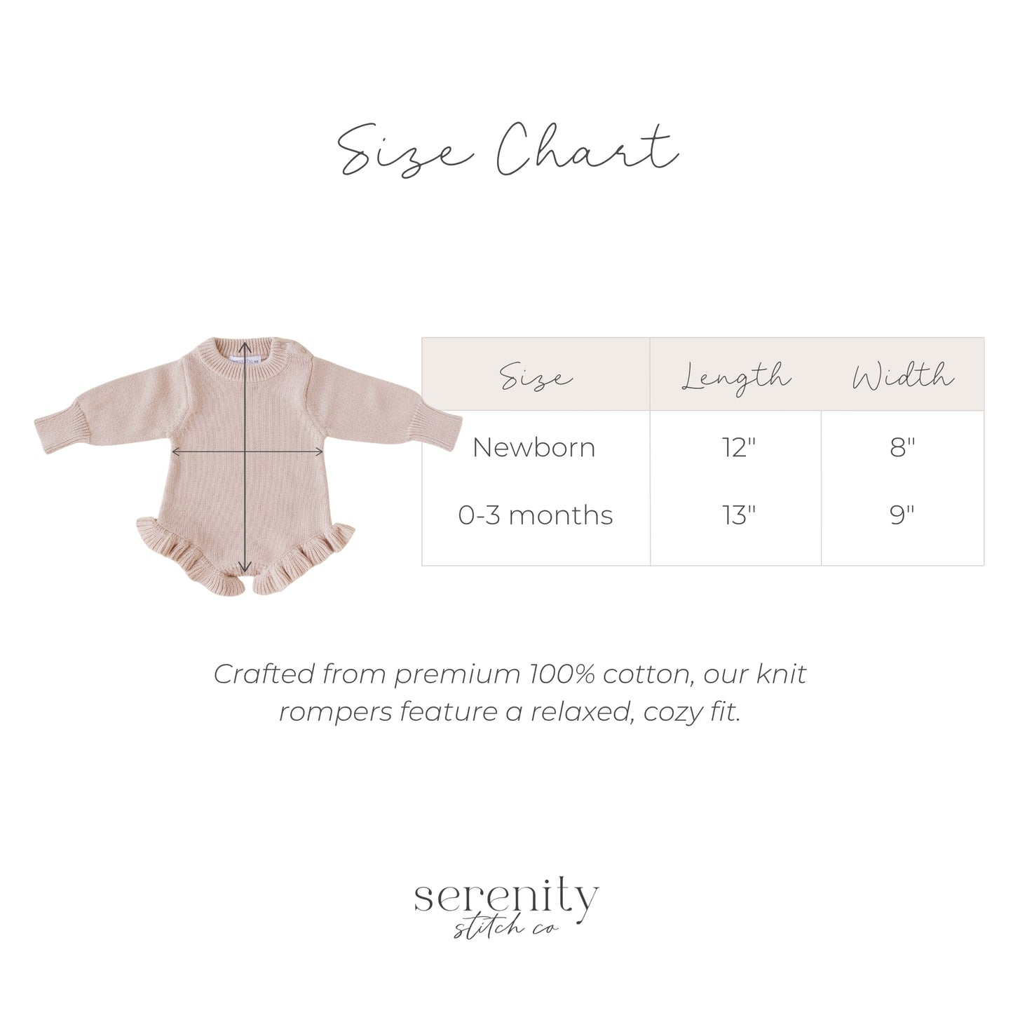 Hello World Knit Ruffle Romper - Fawn